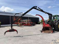 Broyeur de bois Ufkes Greentec 930 met Nokx 4372 kraan