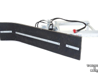 Rabot caoutchouc Qmac 210 HYDR SCHUIN + HOEK LEPELINSTEEK