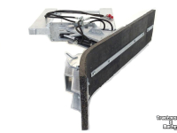 Rabot caoutchouc Qmac 210 HYDR SCHUIN + HOEK LEPELINSTEEK