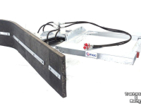 Rabot caoutchouc Qmac 210 HYDR SCHUIN + HOEK LEPELINSTEEK