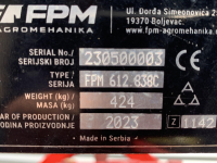 Fraise rotative Farmax FPM 612.838C