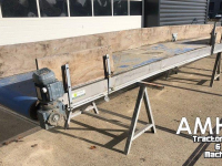 Convoyeur  Vlakke band 6080X800 TRANSPORTBAND VLAKKE BAND FLAT BELT CONVEYOR BELT FLACHBAND FÖRDERBAND
