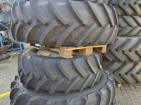 Roues, Pneus, Jantes, Barillets Jumelage Mitas 540/65 R38 en 440/65 R28