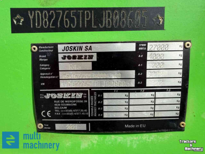 Tombereau / Benne TP Joskin Advantage Trans-KTP 27/65 3-asser Kipper