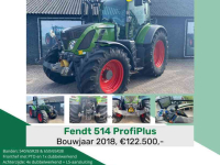 Tracteur Fendt 514 Profi Plus S4