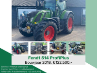 Tracteur Fendt 514 profi plus S4