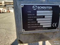 Remorque distributrice Schouten VDW150a