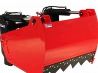 Coupe-blocs d'ensilage Qmac Kuilhapper 160 met geschroefde tand