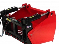 Coupe-blocs d'ensilage Qmac Kuilhapper 160 met geschroefde tand