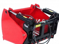 Coupe-blocs d'ensilage Qmac Kuilhapper 160 met geschroefde tand