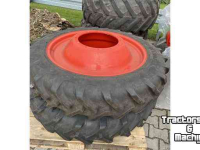 Roues, Pneus, Jantes, Barillets Jumelage Alliance 270/95R36 95%