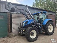 Tracteur New Holland T7.170 Range Command voorlader fronthef front PTO geveerde vooras en cabine
