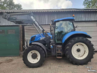 Tracteur New Holland T7.170 Range Command voorlader fronthef front PTO geveerde vooras en cabine