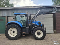 Tracteur New Holland T7.170 Range Command voorlader fronthef front PTO geveerde vooras en cabine