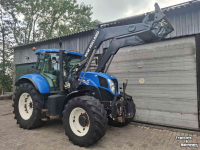 Tracteur New Holland T7.170 Range Command voorlader fronthef front PTO geveerde vooras en cabine