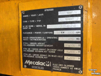 Autres matériel de terrassement et de chantier  Mecalac 12mxt