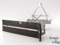 Lame niveleuse Qmac Rubber mud scrapers 2.10 mtr hookup compact tractors