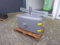 Poids frontaux  Basic Line 750 kg frontblok / frontgewicht / blokgewicht