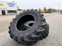 Roues, Pneus, Jantes, Barillets Jumelage Trelleborg 710/70R38 TM800 Banden