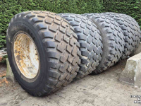 Roues, Pneus, Jantes, Barillets Jumelage Alliance 710/50R30,5  Alliance 390