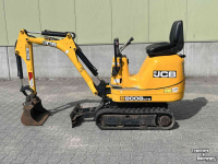 Mini pelleteuse JCB Micrograafmachine JCB 8008 CTS met machinetransporter