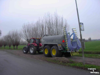 Injecteur de prairie De With Sleepvoet bemester