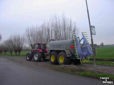 Injecteur de prairie De With Sleepvoet bemester