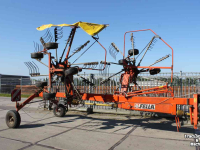 Andaineur Fella TS1401 dubbele cirkelhark zijafleg harkmachine wiersmachine
