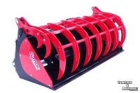 Benne à grappin / Fourche à grappin Qmac PELIKAANBAK 2.20M STAND. MET EURO