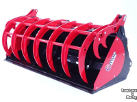 Benne à grappin / Fourche à grappin Qmac PELIKAANBAK 2.20M STAND. MET EURO