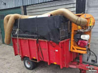 Benne agricole  Zuigwagen kiepwagen met Votex zuigunit bladzuiger zuiger vuilopzuiger mestzuiger