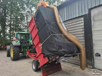 Benne agricole  Zuigwagen kiepwagen met Votex zuigunit bladzuiger zuiger vuilopzuiger mestzuiger