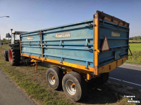 Benne agricole Rolland Bh90 9 tons tandemas kipper