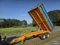 Benne agricole Rolland Bh90 9 tons tandemas kipper