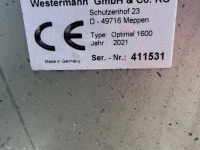 Balayeur Westermann Optimal 160 veegmachine