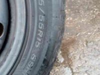 Roues, Pneus, Jantes, Barillets Jumelage Volkswagen 195/55R15 winterband met velg