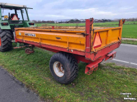 Benne agricole Peecon KW4000 kipper hydro geremd