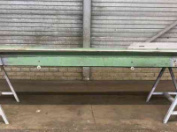Convoyeur  4150X400 MM TRANSPORTBAND VLAKKE BAND FLAT BELT CONVEYOR BELT FLACHBAND FÖRDERBAND