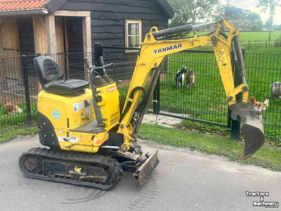 Mini pelleteuse Yanmar SV08