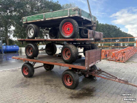Remorque  Landbouw wagens 3 stuks met kenteken.