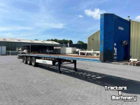Remorque pour camion Schmitz Cargobull, Fruehauf container chassis, LAG container chassis / kipper