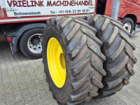 Roues, Pneus, Jantes, Barillets Jumelage Alliance 480/70R30 AgriStar II 21mm op JOHN DEERE velg