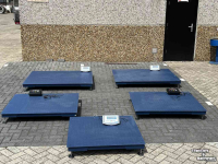 Autres matériel et accessoires de transport et industriels  GRAM Plateau weegschalen 100x120 3000kg  2x 120x150 3000kg