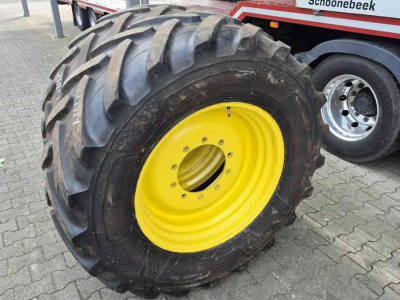 Roues, Pneus, Jantes, Barillets Jumelage Alliance 480/70R30 AgriStar II 21mm op JOHN DEERE velg