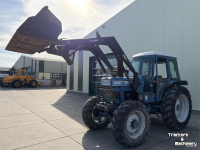 Tracteur Ford 6710 4wd front loader