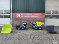 Chargeuse sur pneus AGM Bendie mini dumper model B450G 24 volt