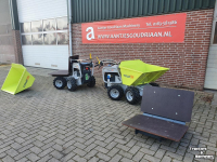 Chargeuse sur pneus AGM Bendie mini dumper model B450G 24 volt