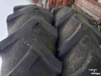 Roues, Pneus, Jantes, Barillets Jumelage  13.6 - 38 ON 12 RIM