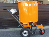 Épandeur de sciure pour des logettes Flingk SE250