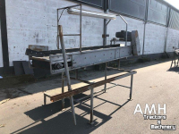Convoyeur  Vlakke band 2920X590 TRANSPORTBAND VLAKKE BAND FLAT BELT CONVEYOR BELT FLACHBAND FÖRDERBAND